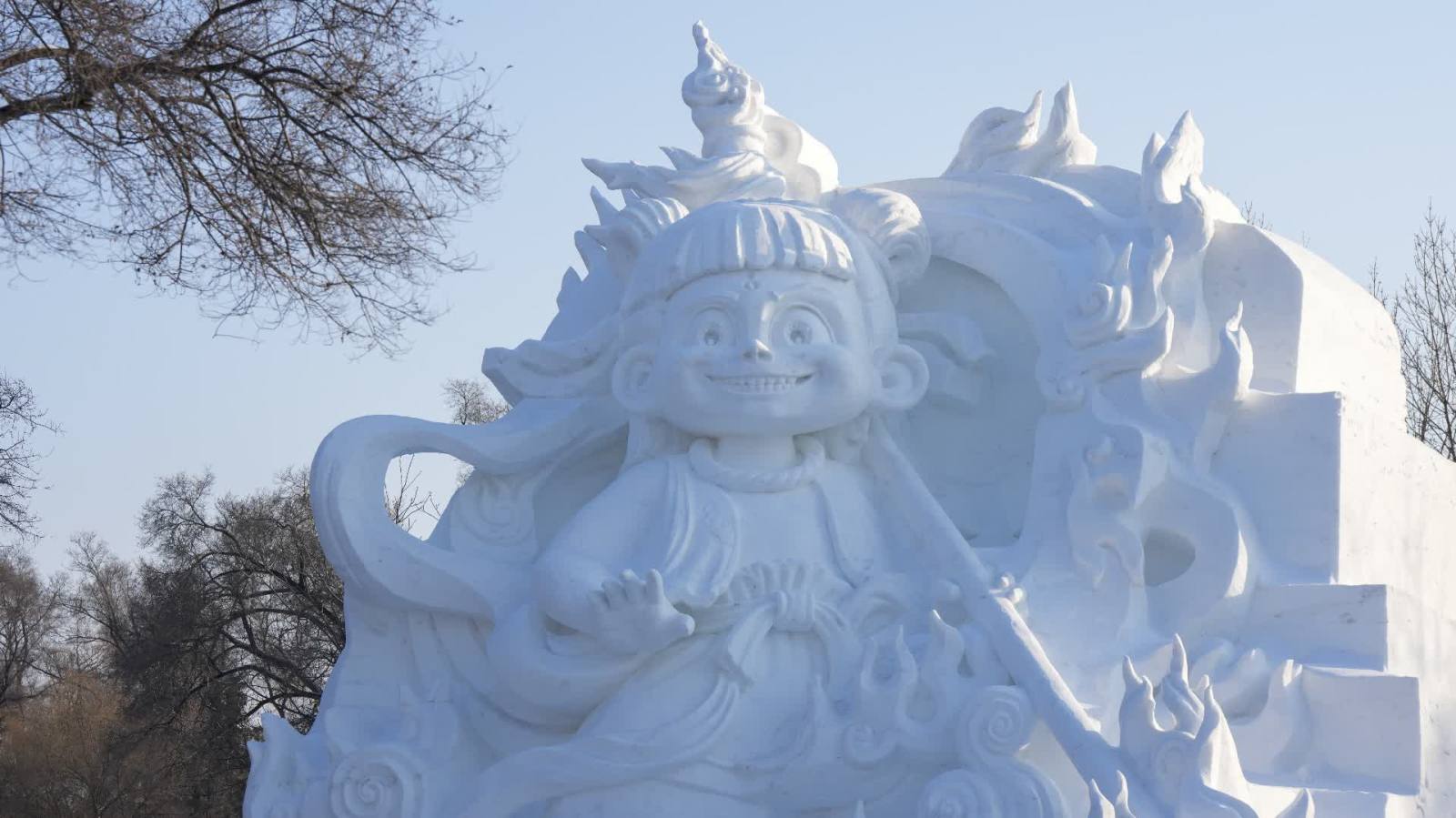 太陽島雪(xuě)博會試開園